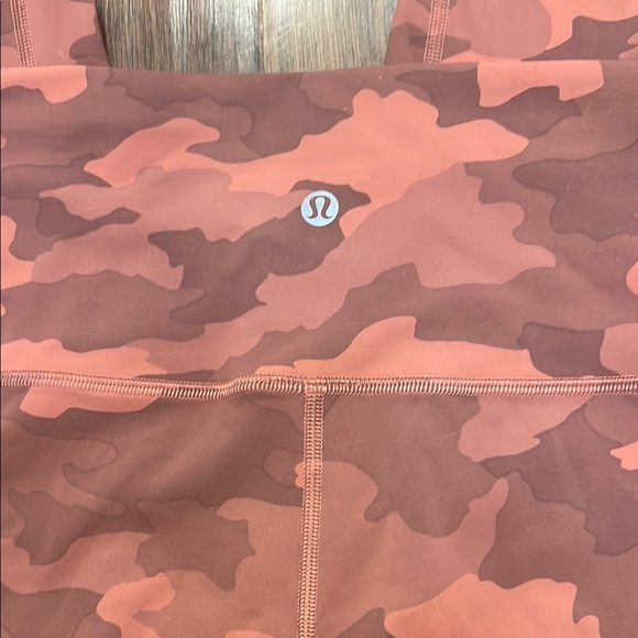 lululemon athletica Camouflage Pink and Brown Pants - Picture 2 of 4